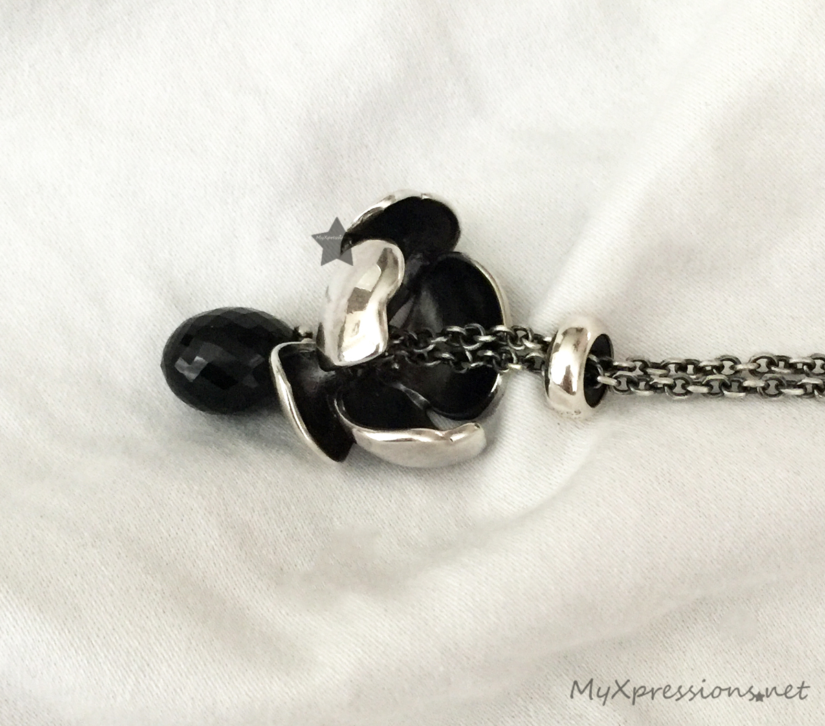 Latest Acquisition: Trollbeads Shadow Flower Pendant – My Xpressions